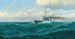High Seas Cannonade Painting - Max Jensen — artwork view