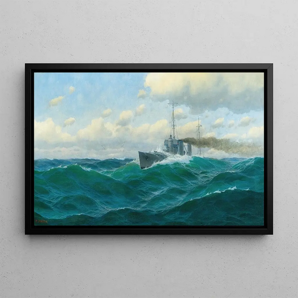Max Jensen - Gunboat on the High Seas.webp