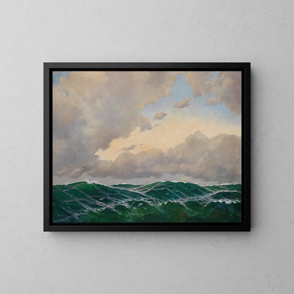 Marine - Max Jensen — ingelijst kunstwerk aan de muur
