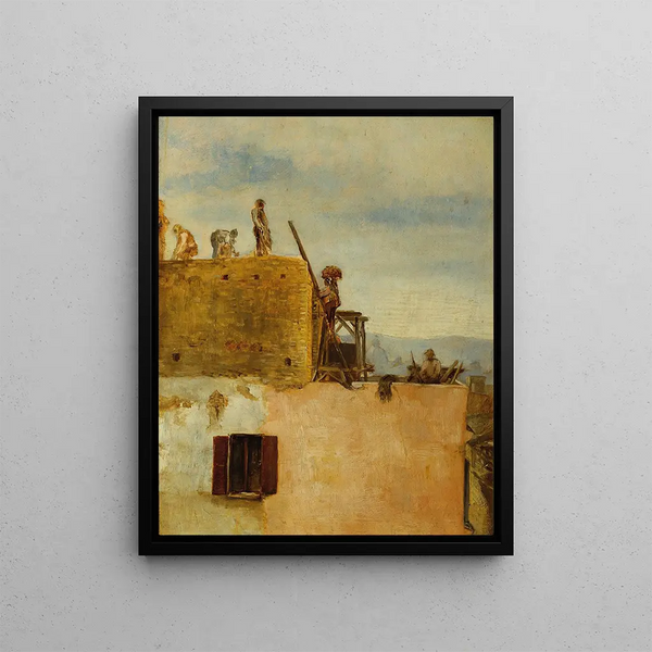 Max Klinger - Arbeiter an einem Hausbau.webp