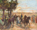 Promenade sur le Monte Pincio à Rome - Max Liebermann — weergave van het kunstwerk