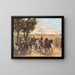 Promenade sur le Monte Pincio à Rome - Max Liebermann — ingelijst kunstwerk aan de muur