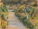 De moestuin in Wannsee richting zuidoost - Max Liebermann — weergave van het kunstwerk