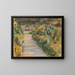 De moestuin in Wannsee richting zuidoost - Max Liebermann — ingelijst kunstwerk aan de muur