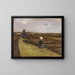 De nettenkopers - Max Liebermann — ingelijst kunstwerk aan de muur