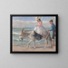 Kind op een ezel - Max Liebermann — ingelijst kunstwerk aan de muur