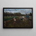 Aardappeloogst - Max Liebermann — ingelijst kunstwerk aan de muur
