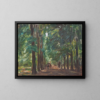 Max Liebermann - Reiter in der Allee bei Sakrow.webp