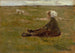 Bergère de chèvres - Max Liebermann — weergave van het kunstwerk