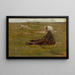 Bergère de chèvres - Max Liebermann — ingelijst kunstwerk aan de muur