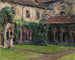 Cloître van de abdij van de Augustijnen in Landau II - Max Slevogt — weergave van het kunstwerk