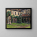 Cloître van de abdij van de Augustijnen in Landau II - Max Slevogt — ingelijst kunstwerk aan de muur