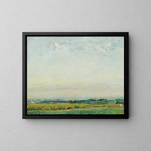 Landschap van de Palts - Max Slevogt — ingelijst kunstwerk aan de muur