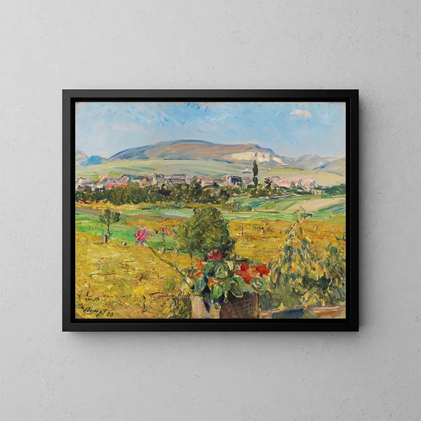 Landschap Palatin - Max Slevogt — ingelijst kunstwerk aan de muur