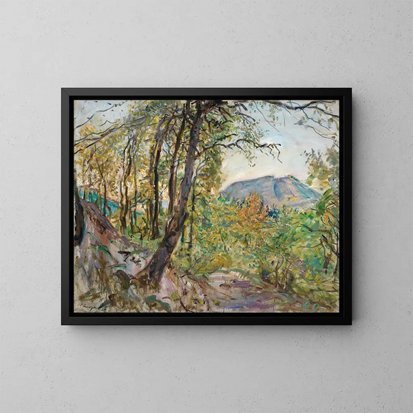 Landschap Palatin - Max Slevogt — ingelijst kunstwerk aan de muur