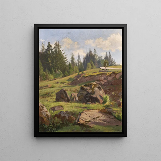 Max Wilhelm Roman - Black Forest Landscape.webp