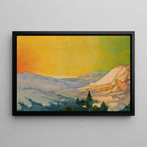 Maxfield Parrish - Sunset Colorado.webp