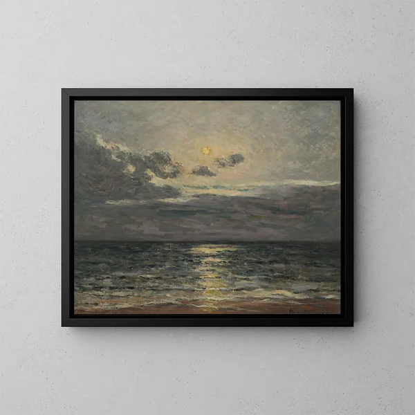 Effect van de maan - Maxime Maufra — ingelijst kunstwerk aan de muur