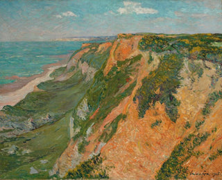 Maxime Maufra - Les Falaises rouges dOcteville SeineInfrieure.webp