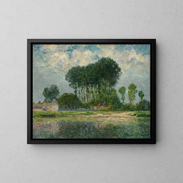 La Rivière - Maxime Maufra — ingelijst kunstwerk aan de muur