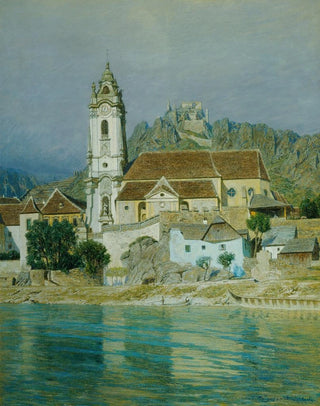 Maximilian Suppantschitsch - Die Stiftskirche in Drnstein.webp