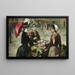 Bloemenverkoper - Maximino Peña Muñoz — ingelijst kunstwerk aan de muur