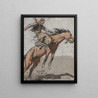 Maynard Dixon - Bronco Buster.webp