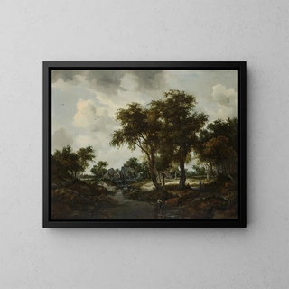 Meindert Hobbema - The Water Mill The Trevor Landscape.webp