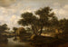 Watermolen - Meindert Hobbema — weergave van het kunstwerk