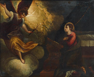 L'Annonciation - Melchiorre Galluzzi — weergave van het kunstwerk