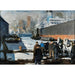 Reproductie van het schilderij Mannen van de Haven - George Bellows