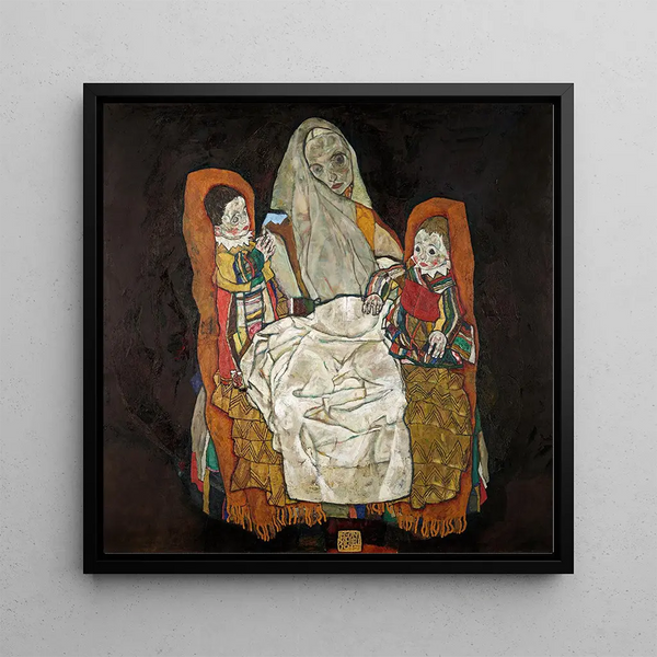 Mère avec Deux Enfants III - Egon Schiele