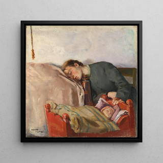 Mère et enfant - Christian Krohg
