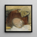 Moeder en kind - Helene Schjerfbeck — ingelijst kunstwerk aan de muur