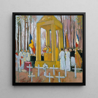 Messe devant la tombe d'Ernest Psichari - Maurice Denis