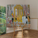 Reproductie van het schilderij Messe voor het graf van Ernest Psichari - Maurice Denis