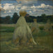 Maïskolven in een landschap - Stanisław Kamocki — weergave van het kunstwerk