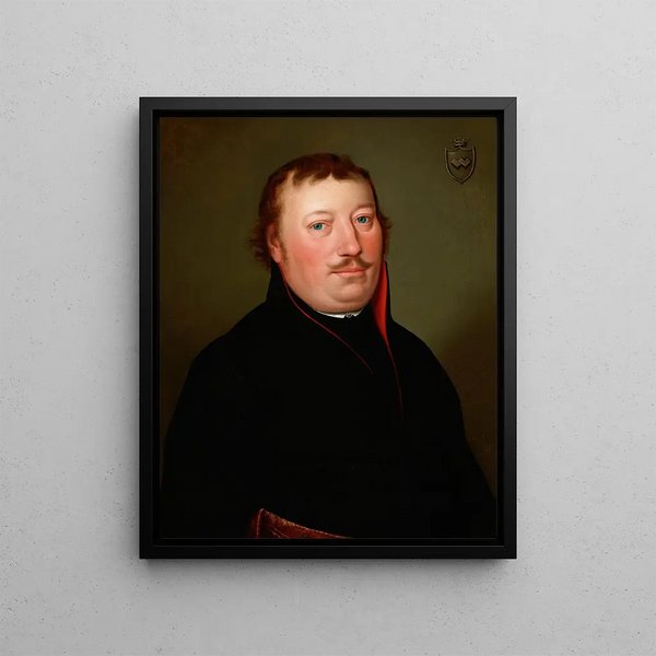 Micha Stachowicz - Portrait of a Nobleman of the Abdank Coat of Arms Izydor Chemicki.webp