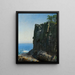 van Les Falaises du sanctuaire aan R - Michael Ancher — ingelijst kunstwerk aan de muur