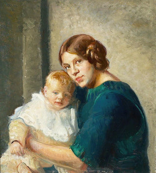 Michael Ancher - Ung mor med barn.webp