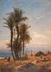 Mediterrane landschap - Michael Haubtmann — weergave van het kunstwerk