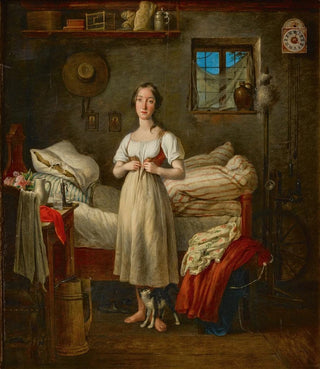 Michael Neder - Morgentoilette eines Mdchens.webp