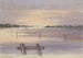 Quitter French Town tête de la baie de Chesapeake route vers Baltimore 26 juillet 1846 Elk River - Michael Seymour — weergave van het kunstwerk