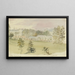 maandag 20 juli 1846 in Saratoga, Congress Hall Hotel - Michael Seymour — ingelijst kunstwerk aan de muur