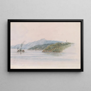 Michael Seymour - Stony Point near Gibraltar on the Hudson River US July 24th 1846.webp