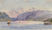 De Hooglanden vanaf Newburgh en Butter Hill, rivier de Hudson - Michael Seymour — weergave van het kunstwerk