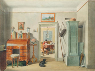 Binnen schilderij - Michael Stohl — weergave van het kunstwerk