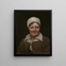 Head of Woman - Michael Sweerts — framed artwork on a wall