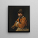 a man holding a jug - Michael Sweerts — framed artwork on a wall