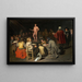 The Drawing Class - Michael Sweerts — framed artwork on a wall